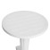Provence table round, white, 65 x 65 x 70 cm