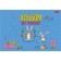 Album for drawing A4, 48 sheets, on a paper clip, "cute bunny", covered cardboard, block 100 g/m², mix