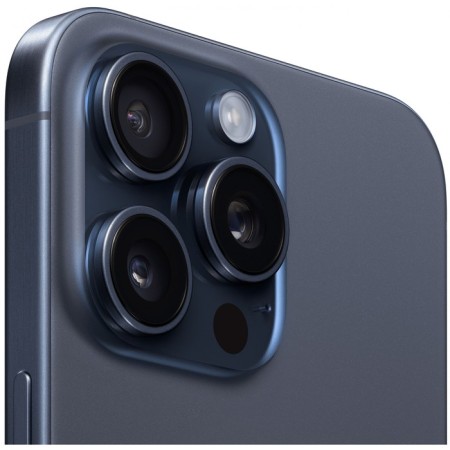 Smartphone Apple A3108 iPhone 15 Pro Max 256GB Blue Titan Monoblock 3G 4G 2SIM 6.7 "1290x2796 iOS 17 4-3