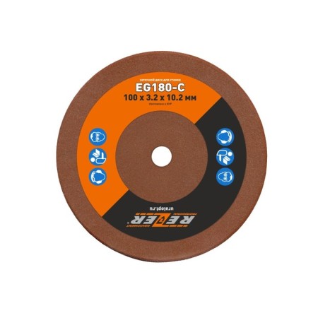 Circle of grinding rezer, sharpening, 100x3.2x10.2 mm