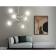Suspended Ambrella Light, Modern, TR2512, 6XG9, white, black color