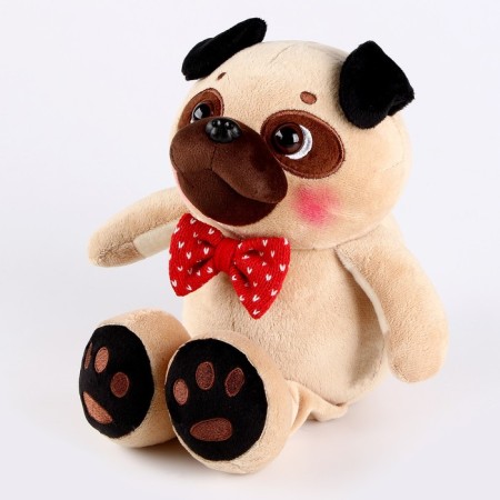 Soft toy "Bonya", butterfly tie-1