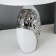 Board lamp 16516/1 E14 40W Belo-chromium 22x22x35 cm Risalux