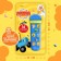 Musical microphone "Blue Tractor: Cheerfully Singing", songs from the cartoon, blue color