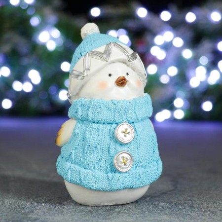 New Year's figure "Blue-boy" Blue, 8x10x15cm