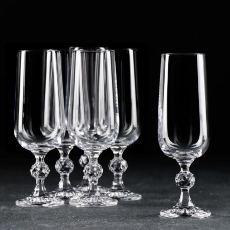 Set of glasses for champagne Sterna, 180 ml, 6 pcs