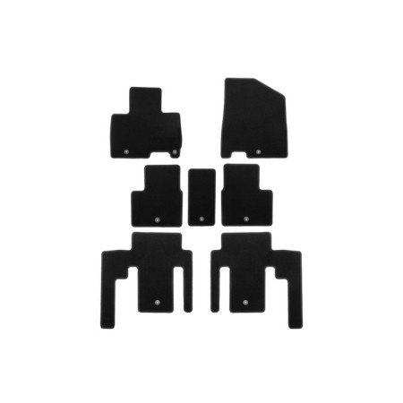 Rugs in the Econom Salon for Kia Carnival Prestige, 2020-, 7 pcs. (Textiles)