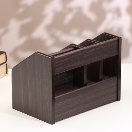 Organizer 6 sections, box, striped tree, 22x15x16 cm-1