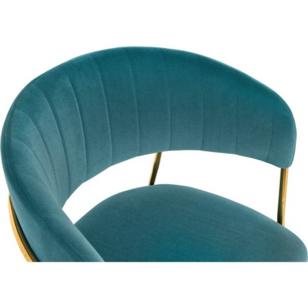 CHARTAL SHAMELIA CHAMELIA Metal/velor, gold/green 57x55x80 cm-4