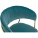 CHARTAL SHAMELIA CHAMELIA Metal/velor, gold/green 57x55x80 cm