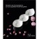 Menja porcelain 3-section Magistro "Blanche", 28 × 8.5 × 4.5 cm, white color