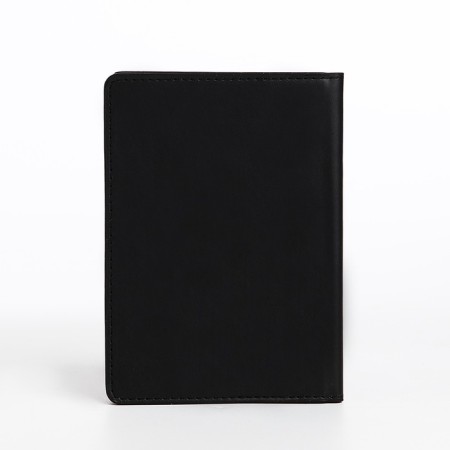 Cover for passport, black color-1