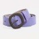 Women's belt, width 2.5 cm, screw, buckle metal, lilac color
