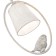 Suspension EVOLUCE. Sle1155-503-01. Lavinia. 1x40 W, E27, 23x23x34 cm, white color