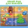 A book with reusable stickers “My Funny Stickers. New Year's chores "