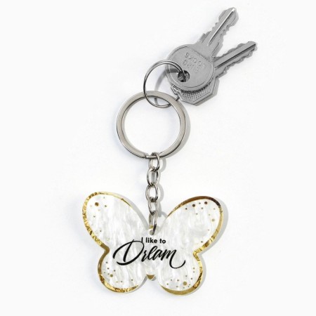 Acrylic key a keychain "Dream", 4.3 x 6 cm-4