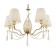 Charya FREYA FR2019PL-05BS MADELINE, 700x700x1640 mm, E14, 5x40W, brass color