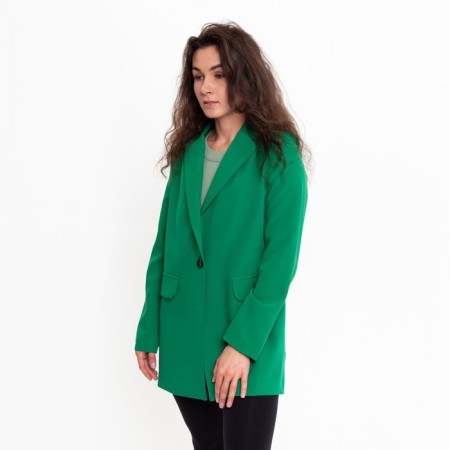 Female jacket, green color, size 42-44-2