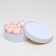 Box - tube 2 in 1, low with a dull cover "White", 21 x 7 - 18 x 6 cm