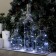 Garland "thread" 5 m dew, IP20, silver thread, 50 LED, white glow, CR2032x2
