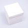 The box is folding, the lid is, white, 15 x 15 x 15 cm