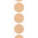 Craft stickers, in roll, 2 x 2 cm, 300 pcs