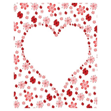 Pillow Golk "Heart of flowers, decorative, size 16x45 cm-1