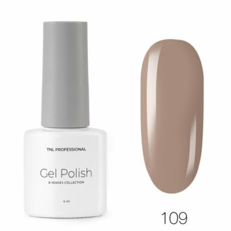 TNL Professional Mini Gel-Loks “8 Senses”, No. 109 Ginger cookies, 6 ml