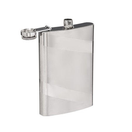 Gift set 4 in 1 "metallic": Flake 240 ml + 2 glasses, funnel-3