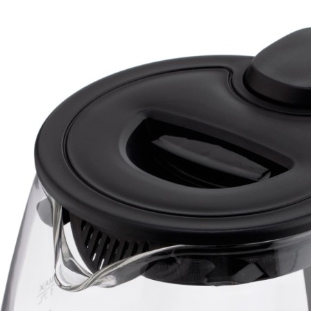 Electric kettle Vitek VT-7091, glass, 1.7 l, 2200 watts, black-silver-3