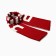 Female Bilateral Mist Red/Dairy Scarf, size 47*226cm