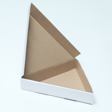 Box for a piece of pizza, white 26 x 26 x 4 cm-1