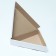 Box for a piece of pizza, white 26 x 26 x 4 cm