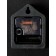 Watch Wall Interior "Guitar", silent, D-40 cm, with a mirror