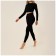 Sports legins Onlytop, p. L, black color