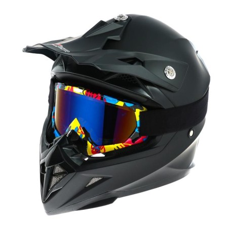 Mask glasses for motor vehicles, glass blue-violet chameleon, camouflage-bomb, OM-16-1