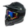 Mask glasses for motor vehicles, glass blue-violet chameleon, camouflage-bomb, OM-16