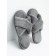 Slippers Women's Cross open nose, size 36-38, color graphite
