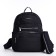 A backpack with a zipper, 5 outer pockets, pencil case, blue color