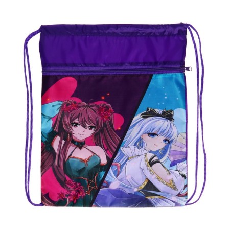 A bag for shoes with a pocket of 420 x 340 mm, calligrata MSO-7C, (soft polyester, density 210D) "Anime"-5