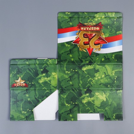 Box Gift team, packaging, "February 23", 26 x 19 x 10 cm-7
