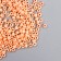 Glass beads 8/0 "Marshmallow. Matte. Persian" 10 g