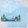 Scrapbooking paper "Forest", 30.5 x 32 cm, 180 g/m²