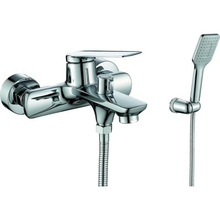 Bath mixer Rush Bering BE5535-44, single-leaf, short surge, shower set, chrome 52787