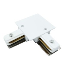 Коннектор угловой для встраиваемого шинопровода Elektrostandard, Track Rail WH Recessed, 95х60х19 мм, цвет белый