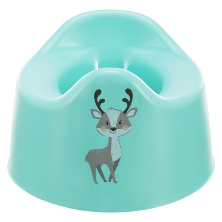 Children's pot, green color-2