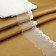Lace on a grid, 60 mm × 9 ± 0.5 m, white color