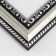 Photo frame Plastic "Mira" 10x15 cm 644821-4, silver (plastic screen)