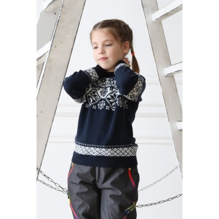 Children's sweater, size 26, blue color-6