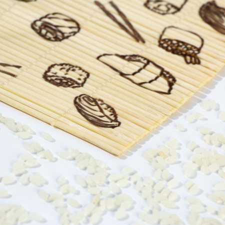 Qinovka Makis for the preparation of land and rolls "Sushi", 22 x 24 cm-5